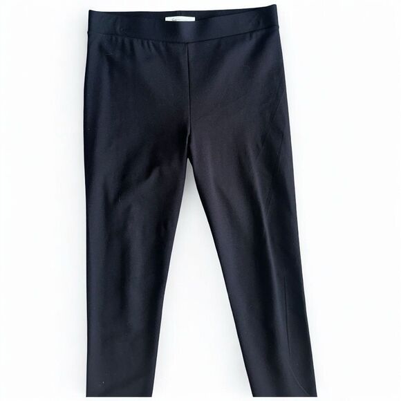 Two by Vince Camuto Womens Small Black Cigarette Pants Slim Leg Trousers - Picture 9 of 16